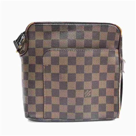 LOUIS VUITTON Olaf PM N41442 Shoulder Bag Damier Ebene 